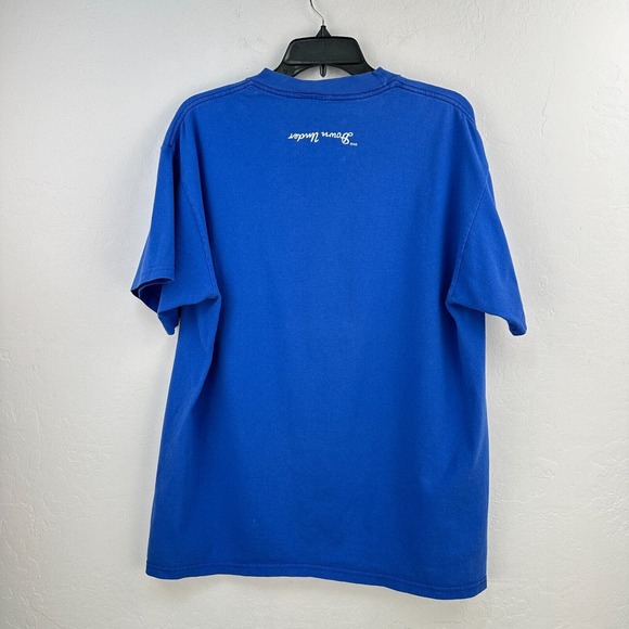Vintage Down Under T-shirt Mens L Blue 100% Cotton Sydney‎ Graphic Tee - Picture 2 of 8